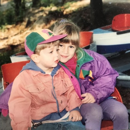 Jonathan Zeizel and his sister Caraline Glad Zeizel.